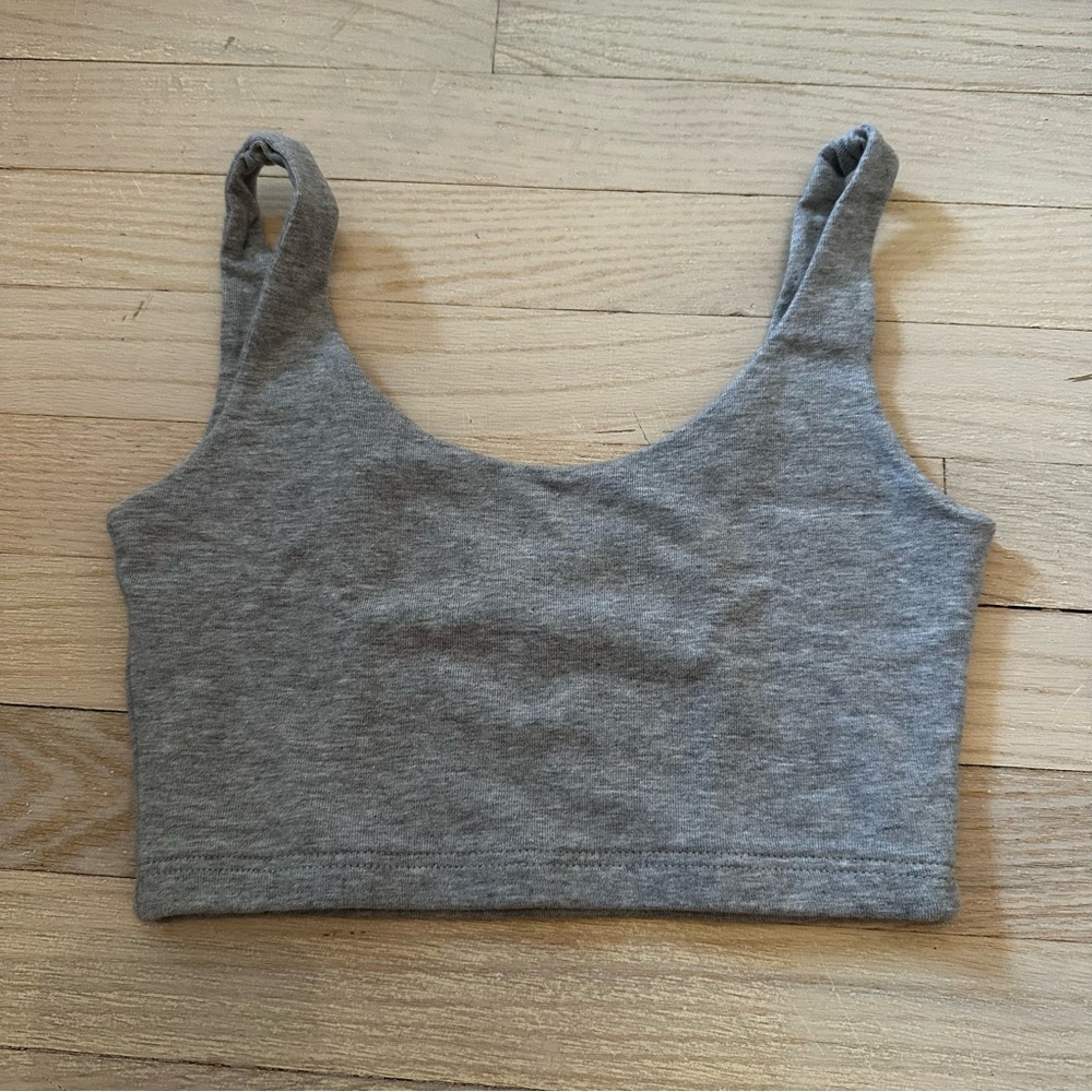 Brandy melville lydia tank heather gray